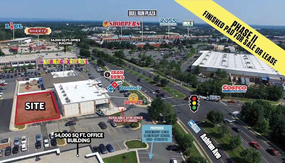 8130 Ashton Ave, Manassas, VA for lease - Aerial - Image 1 of 1