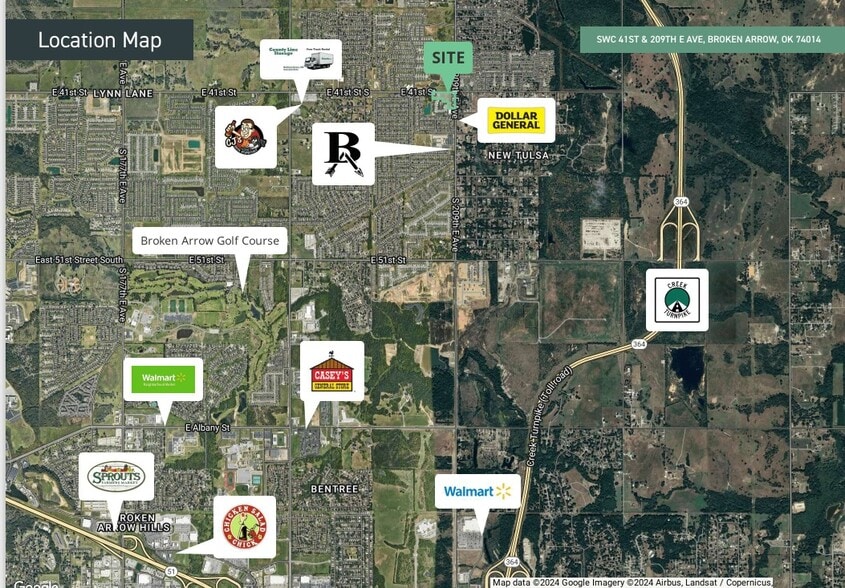 4150 209th E ave, Broken Arrow, OK for sale - Aerial - Image 2 of 3