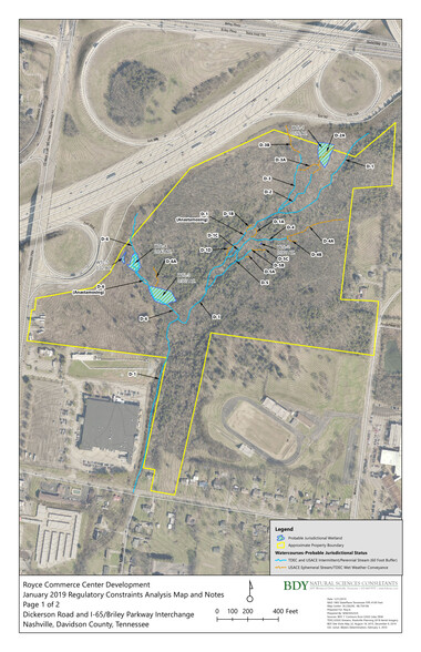 3301 Dickerson, Nashville, TN for sale - Site Plan - Image 2 of 3