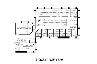 3821 W Charleston Blvd, Las Vegas, NV for lease Floor Plan- Image 2 of 16