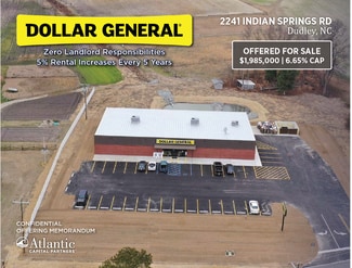 More details for 2241 Indian Springs Rd, Dudley, NC - Retail for Sale