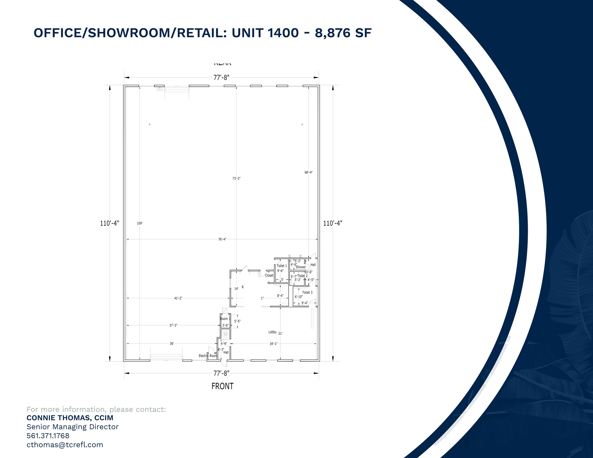 1220-1500 Elizabeth Ave, West Palm Beach, FL for lease Site Plan- Image 1 of 1