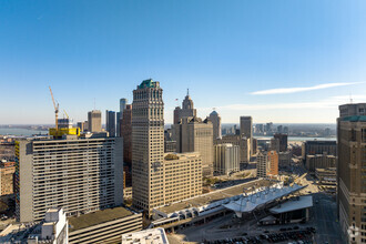 1265 Washington Blvd, Detroit, MI - aerial  map view