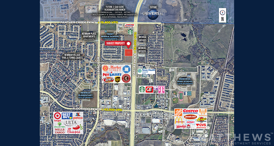 SWQ Dallas Pkwy & Inks Frisco TX 75007 ln, Frisco, TX for sale - Primary Photo - Image 1 of 3