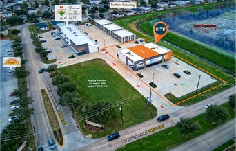 Barker Cypress Rd & Barkers Branch Dr, Houston, TX - Aerial map view