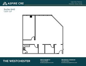 11451 Katy Fwy, Houston, TX for lease Floor Plan- Image 1 of 2