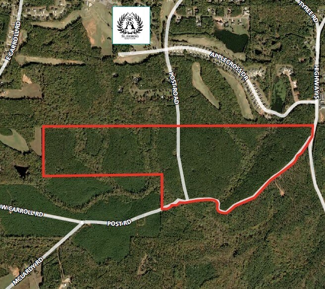 Highway 5 & Post Rd, Whitesburg, GA for sale - Primary Photo - Image 1 of 1