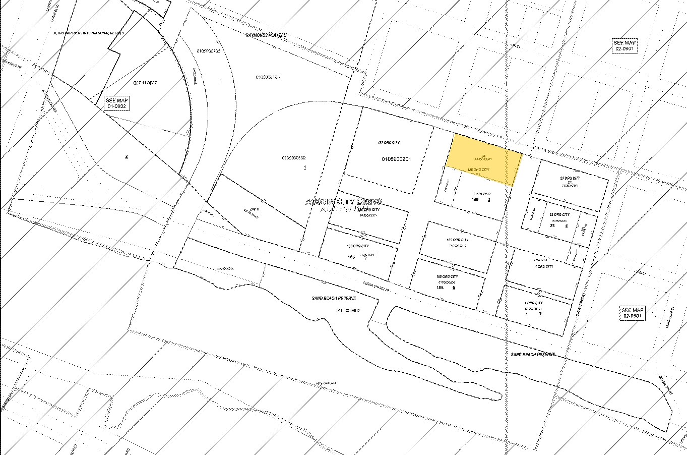 607 W 3rd St, Austin, TX for sale Plat Map- Image 1 of 1