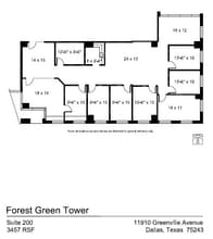 11910 Greenville Ave, Dallas, TX for lease Floor Plan- Image 1 of 1