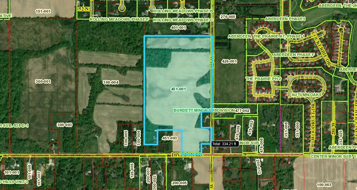 345 W Division Rd, Valparaiso, IN for sale Aerial- Image 1 of 9