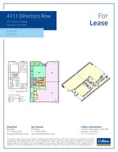 4111 Directors Row, Houston, TX for lease Floor Plan- Image 1 of 1