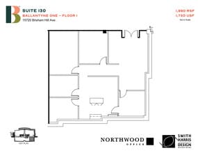 15720 Brixham Hill Ave, Charlotte, NC for lease Floor Plan- Image 1 of 1