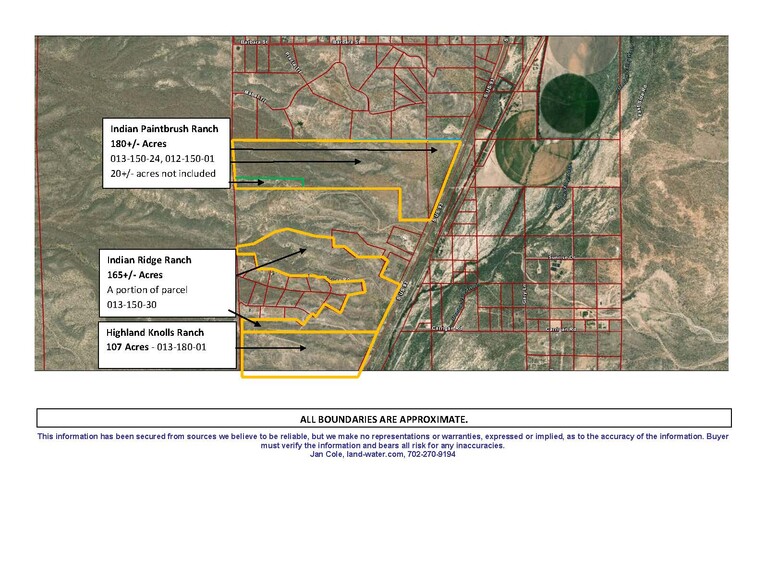 123 Highway 93, Caliente, NV for sale - Aerial - Image 2 of 9