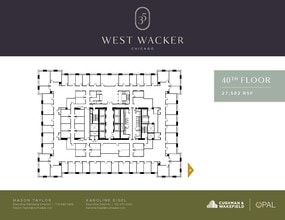 35 W Wacker Dr, Chicago, IL for lease Floor Plan- Image 1 of 1