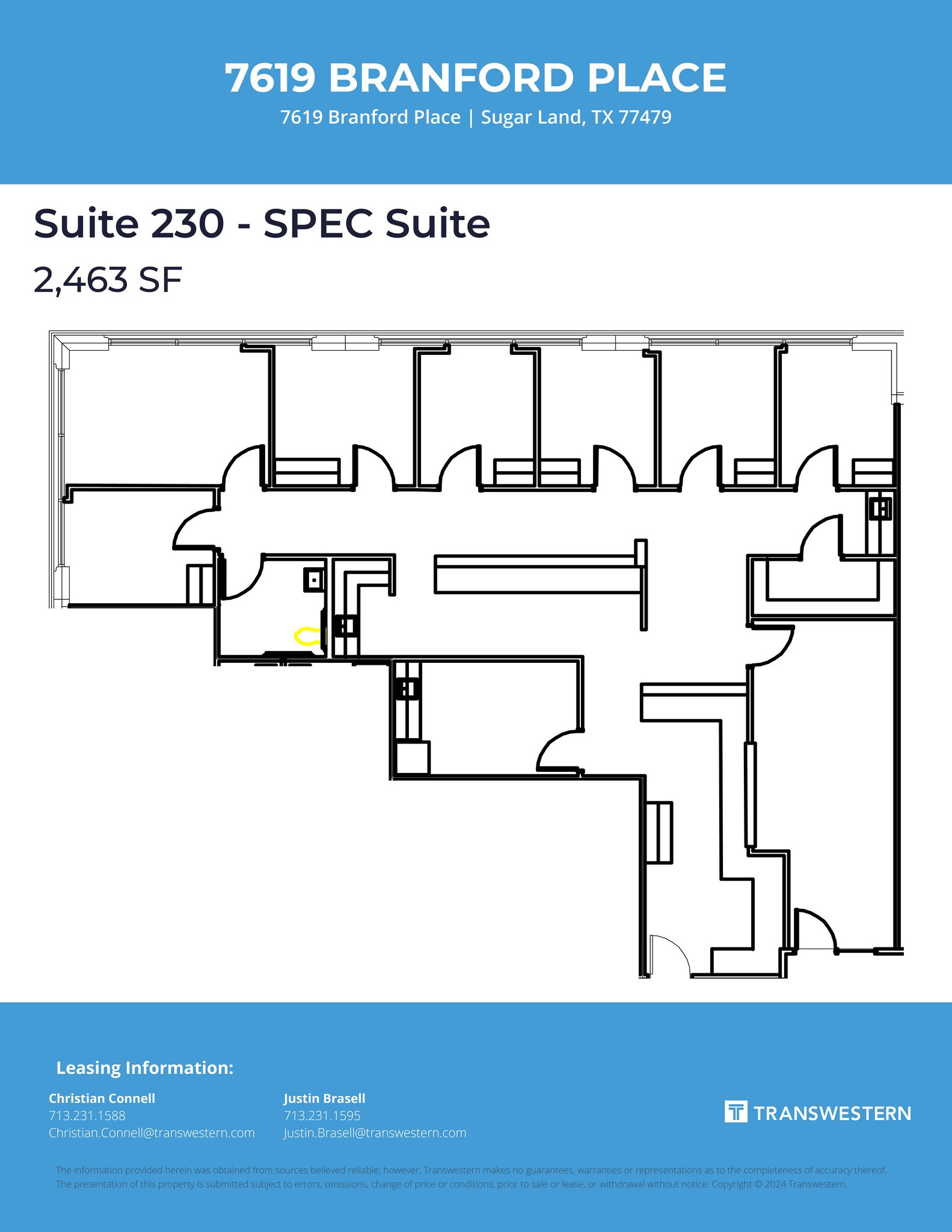 7619 Branford Pl, Sugar Land, TX for lease Building Photo- Image 1 of 2