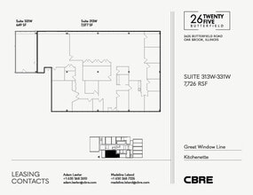 2625 Butterfield Rd, Oak Brook, IL for lease Floor Plan- Image 2 of 2