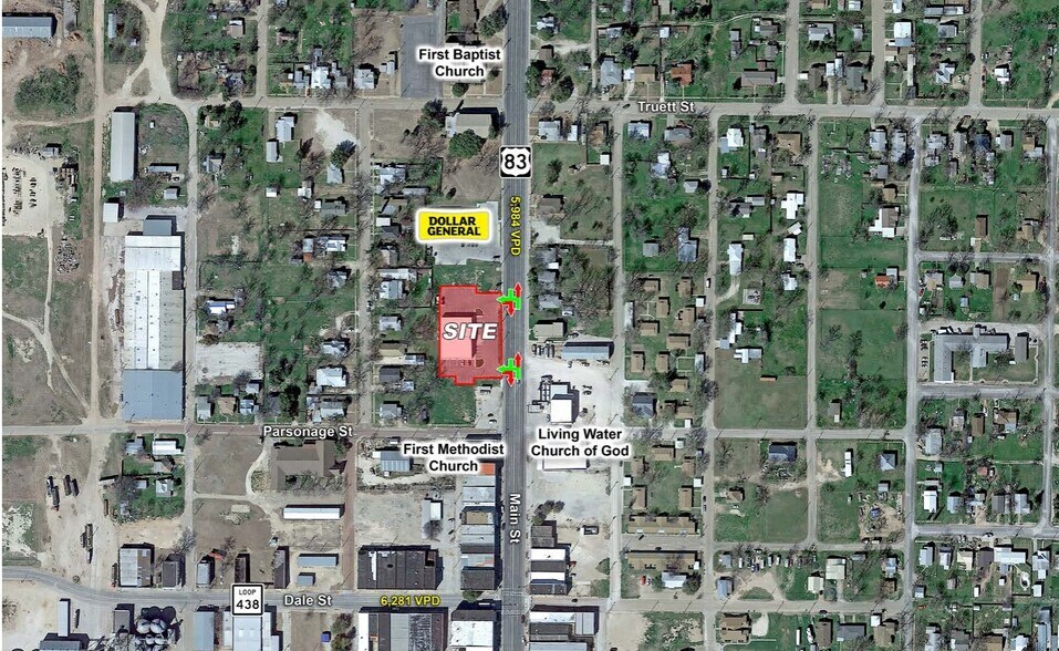 205 N Main St, Winters, TX 79567 Former Family Dollar Winters