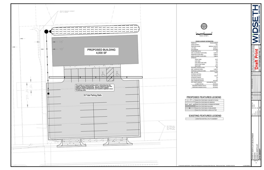 XXX 40th Ave NW, Rochester, MN for sale - Site Plan - Image 2 of 11