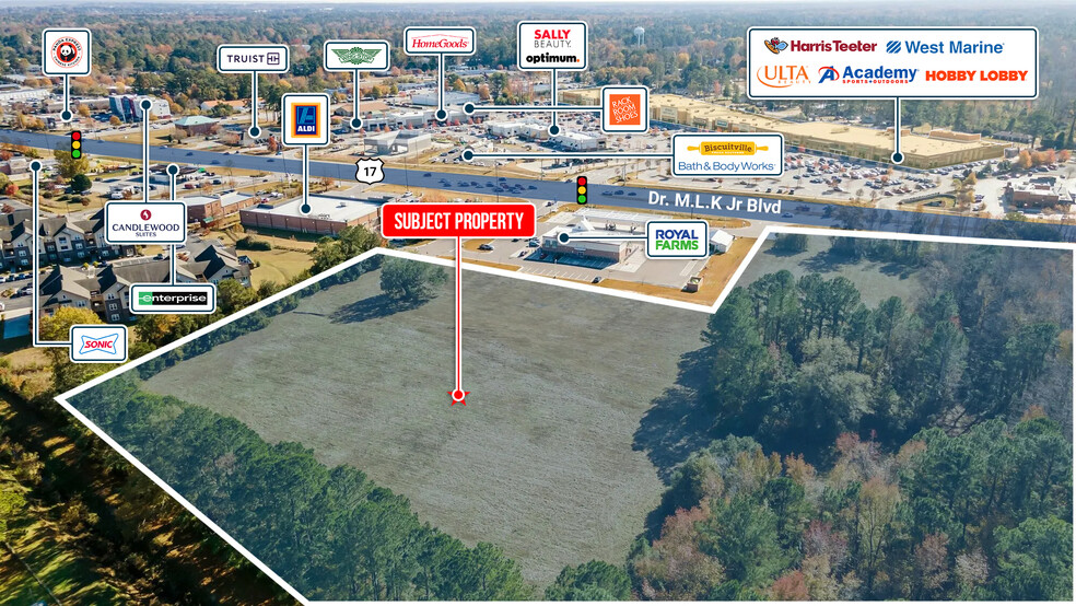 3706 M L King Jr Blvd, New Bern, NC for sale - Building Photo - Image 1 of 12