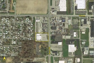 114 S Byrne Rd, Toledo, OH - AERIAL map view