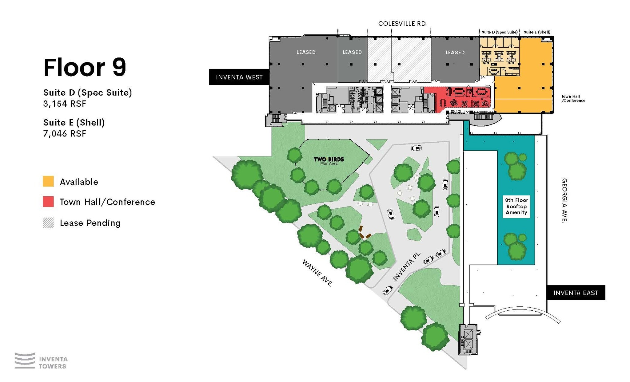 1 Inventa Pl, Silver Spring, MD for lease Floor Plan- Image 1 of 1