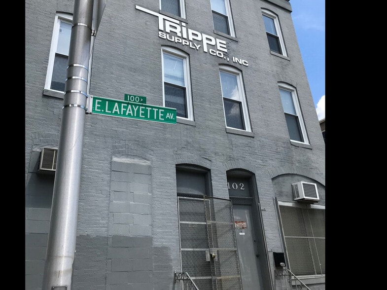 100-102 E Lafayette Ave, Baltimore, MD for sale - Building Photo - Image 1 of 3