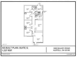 1668 Mulkey Rd, Austell, GA for lease Floor Plan- Image 1 of 1