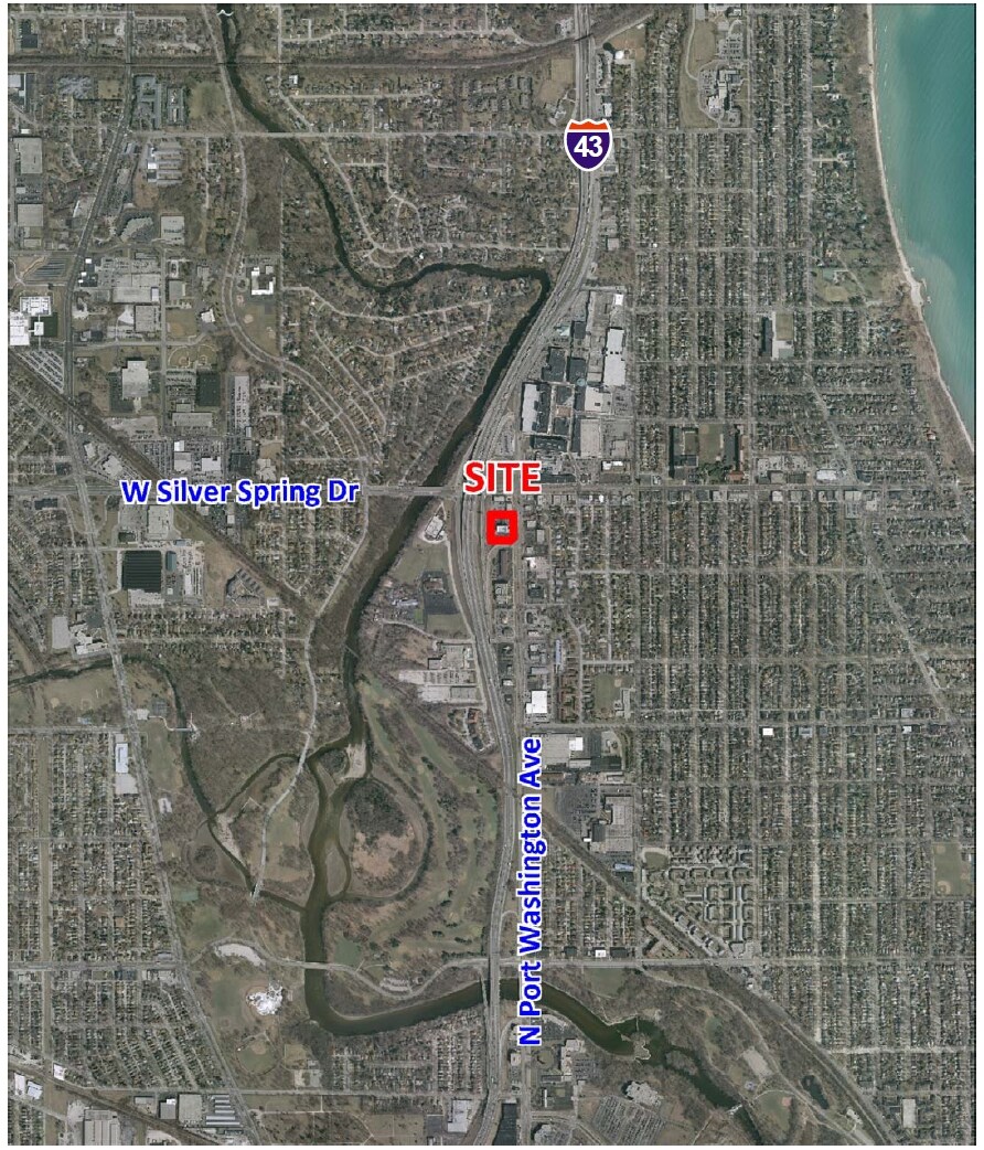 5555 N Port Washington Rd, Glendale, WI for sale Aerial- Image 1 of 1