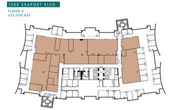 2000 Seaport Blvd, Redwood City, CA for lease Floor Plan- Image 1 of 1