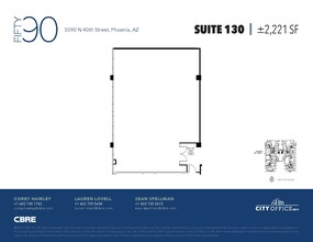 5090 N 40th St, Phoenix, AZ for lease Floor Plan- Image 1 of 1