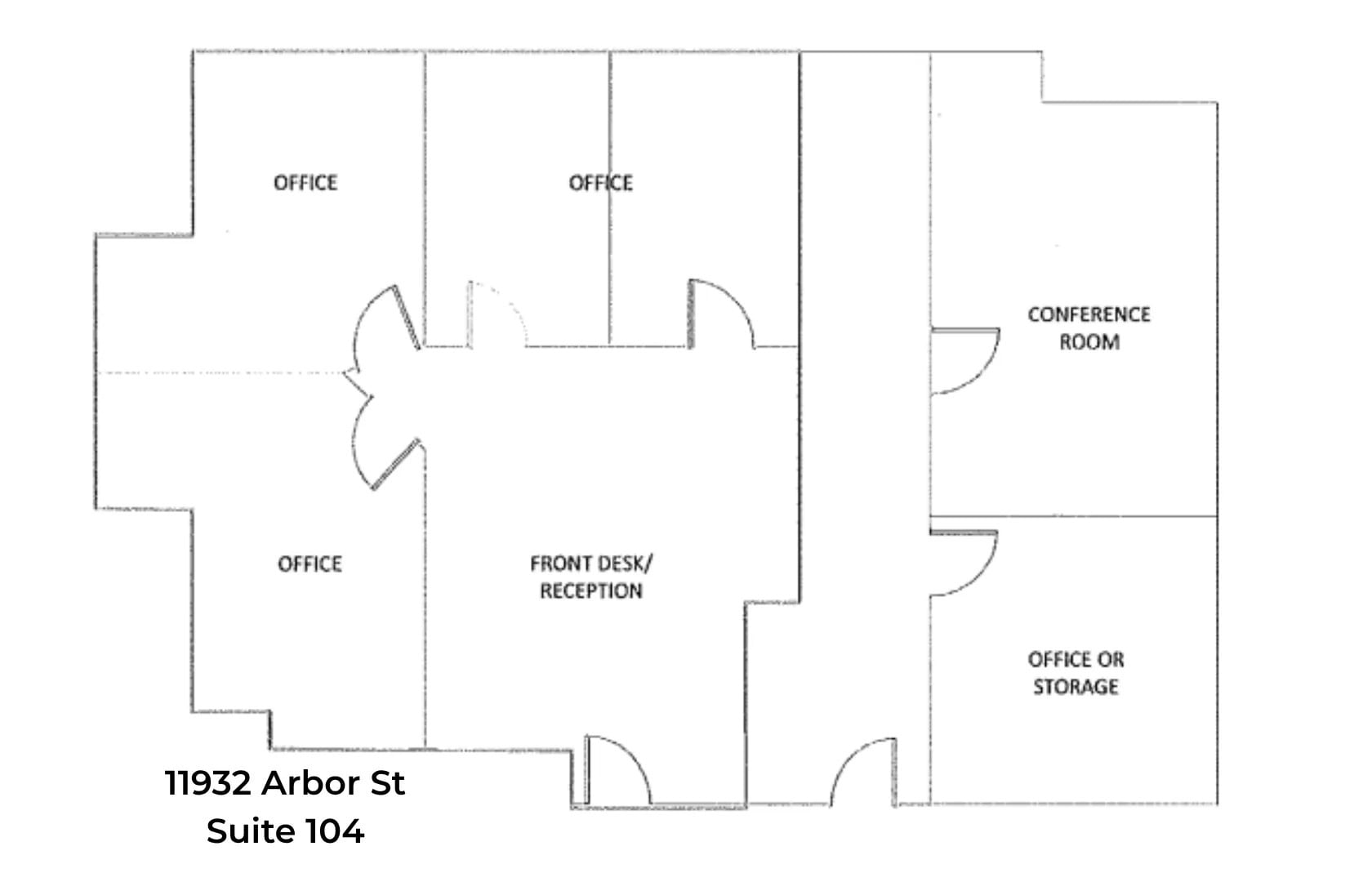11930-11932 Arbor St, Omaha, NE for lease Floor Plan- Image 1 of 1