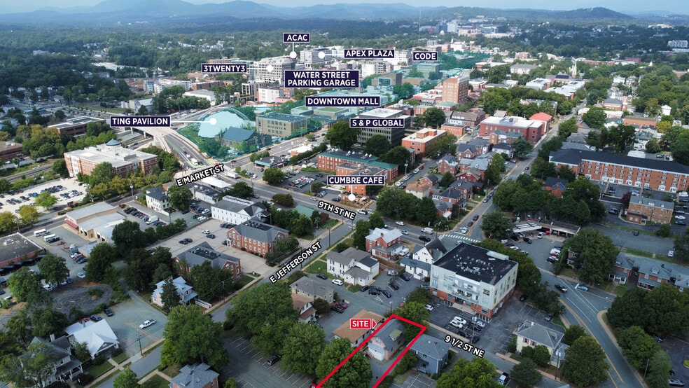920 9 1/2 St NE, Charlottesville, VA for lease - Aerial - Image 2 of 2