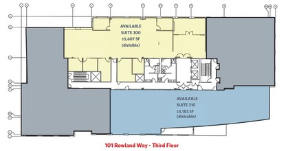 100 Rowland Way, Novato, CA for lease Floor Plan- Image 1 of 1