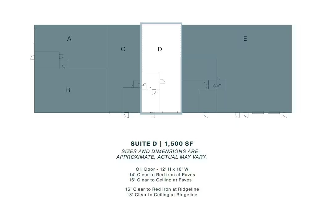 1100 Regal Row, Austin, TX for lease Floor Plan- Image 1 of 1