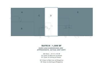 1100 Regal Row, Austin, TX for lease Floor Plan- Image 1 of 1