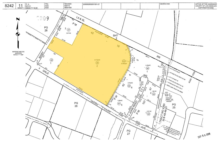 16801 E Gale Ave, City Of Industry, CA for lease - Plat Map - Image 2 of 17