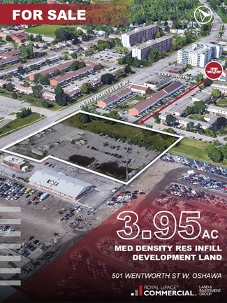 More details for 501 Wentworth St, Oshawa, ON - Land for Sale