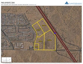 NWC I-10 & McCartney Rd, Casa Grande, AZ - AERIAL  map view - Image1