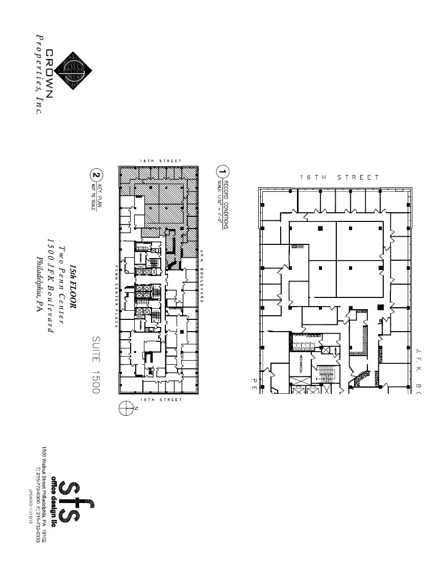 1500 John F Kennedy Blvd, Philadelphia, PA for lease Floor Plan- Image 1 of 1