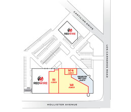 147 Castilian Dr, Goleta, CA for lease Site Plan- Image 2 of 10