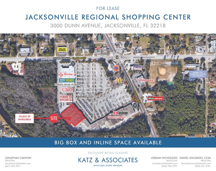 3000-3002 Dunn Ave, Jacksonville, FL for lease - Building Photo - Image 1 of 9