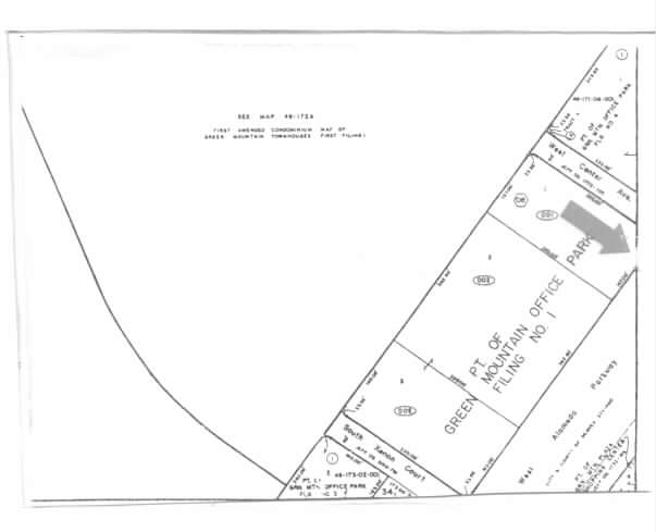 12211 W Alameda Pky, Lakewood, CO for lease - Plat Map - Image 3 of 9