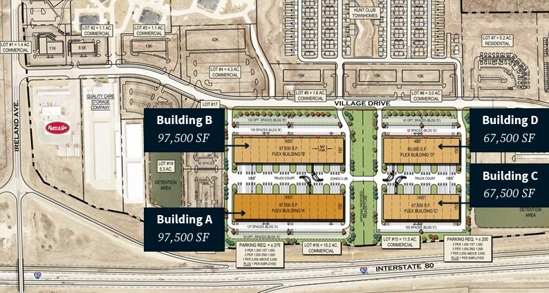 301 Village Dr, Tiffin, IA for lease - Primary Photo - Image 1 of 1