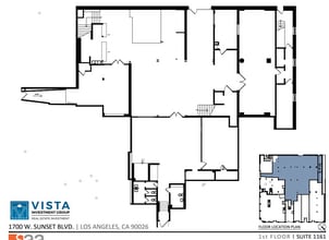 1700-1712 1/2 W Sunset Blvd, Los Angeles, CA for lease Interior Photo- Image 1 of 1