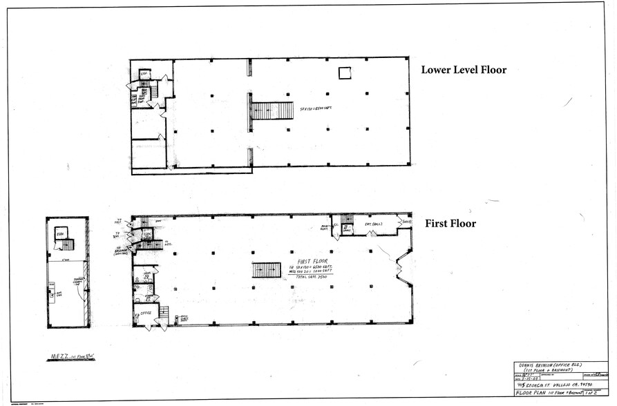 445 Georgia St, Vallejo, CA for lease - Site Plan - Image 1 of 13