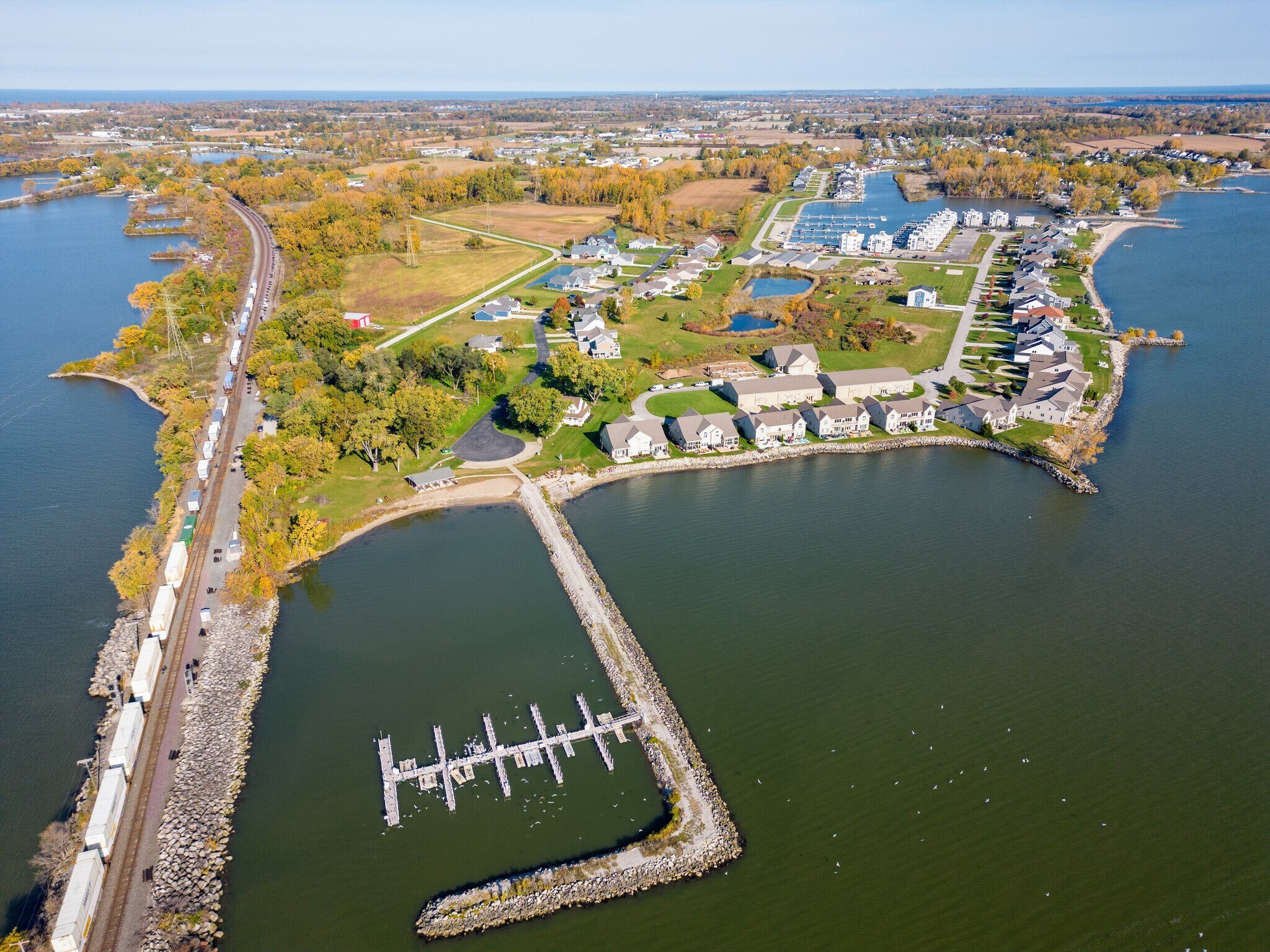 2965 S Danbury Rd, Port Clinton, OH for sale Aerial- Image 1 of 45