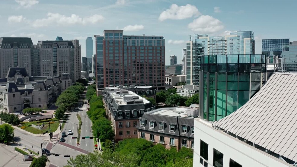 2401 Cedar Springs Rd, Dallas, TX for lease - Aerial Video - Image 2 of 20