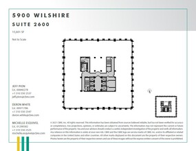 5900 Wilshire Blvd, Los Angeles, CA for lease Floor Plan- Image 1 of 1