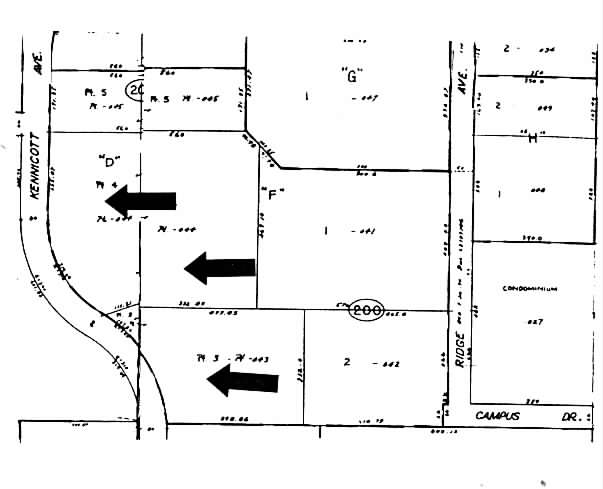 3311-3333 N Kennicott Ave, Arlington Heights, IL for sale - Plat Map - Image 2 of 5