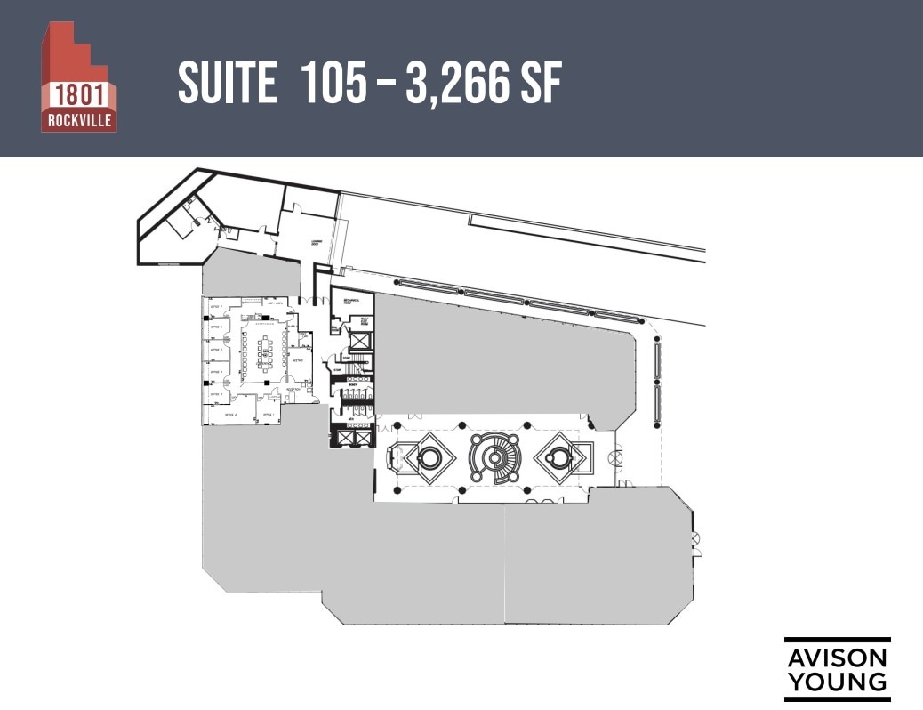 1801 Rockville Pike, Rockville, MD for lease Floor Plan- Image 1 of 1